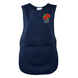 Allison house tabard with embroidered logo left chest