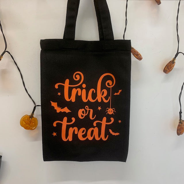 Halloween Treat Bag - Trick or Treat (Black)