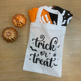 Halloween Treat Bag - Trick or Treat (White)