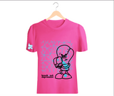 Knock Out Depression T-Shirt (Fuchsia)