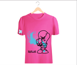 Knock Out Depression T-Shirt (Fuchsia)