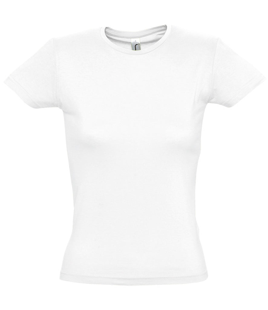SOL'S Ladies Miss T-Shirt - Black, Grey, White