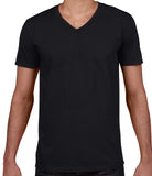 Gildan SoftStyle Ringspun V Neck T-Shirt