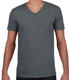 Gildan SoftStyle Ringspun V Neck T-Shirt