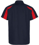 JC043 French Navy/Fire Red Back
