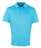 Premier Coolchecker® Piqué Polo Shirt: Black, White, Blue, Purple