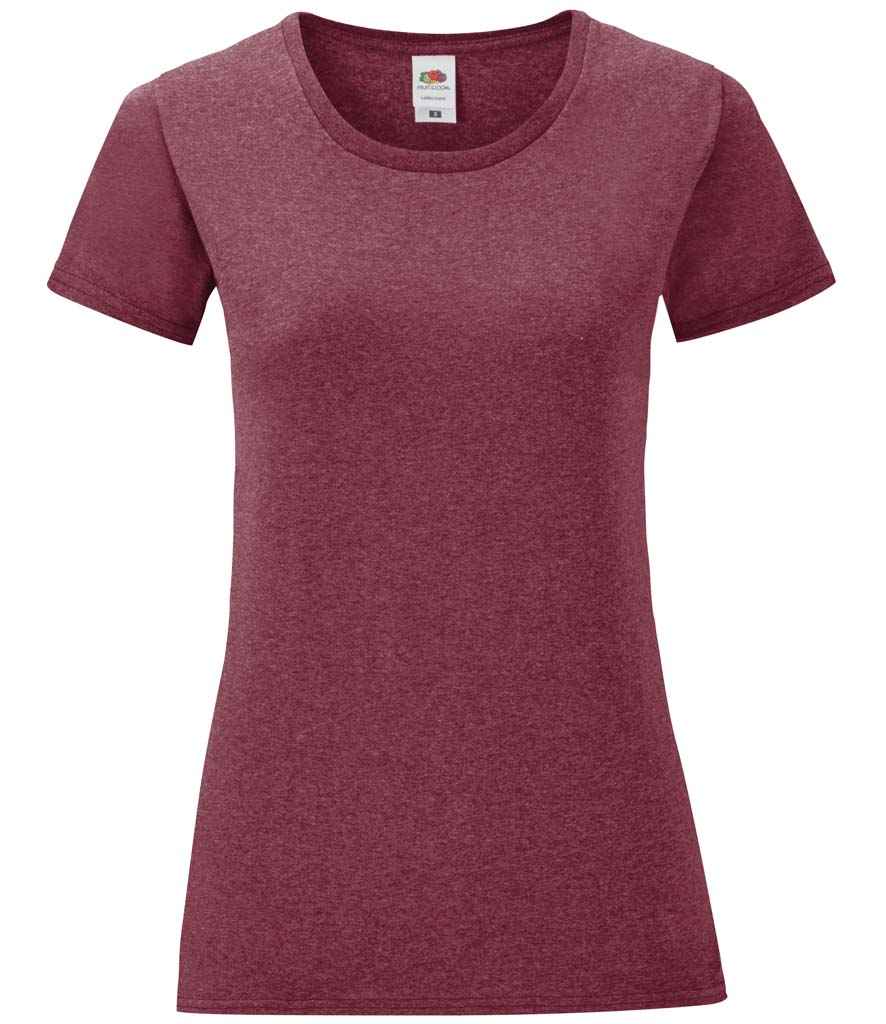 SS721 Heather Burgundy Front