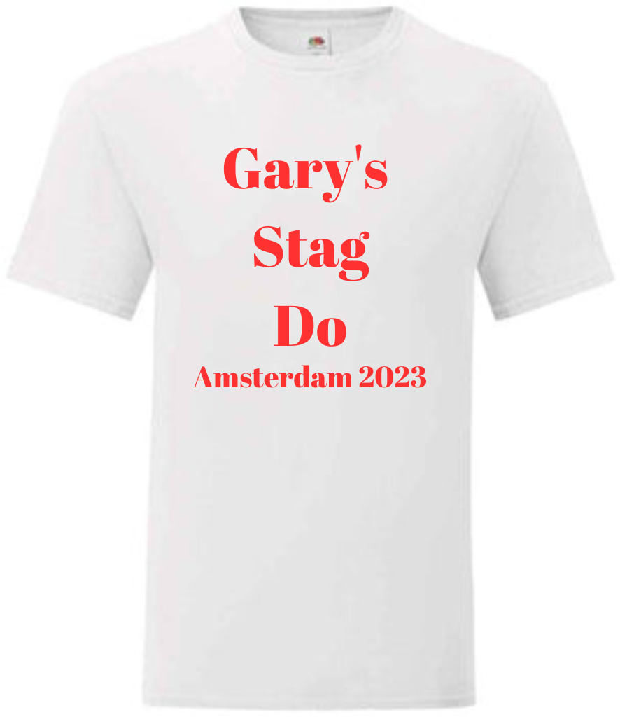 Stag Do Shirts